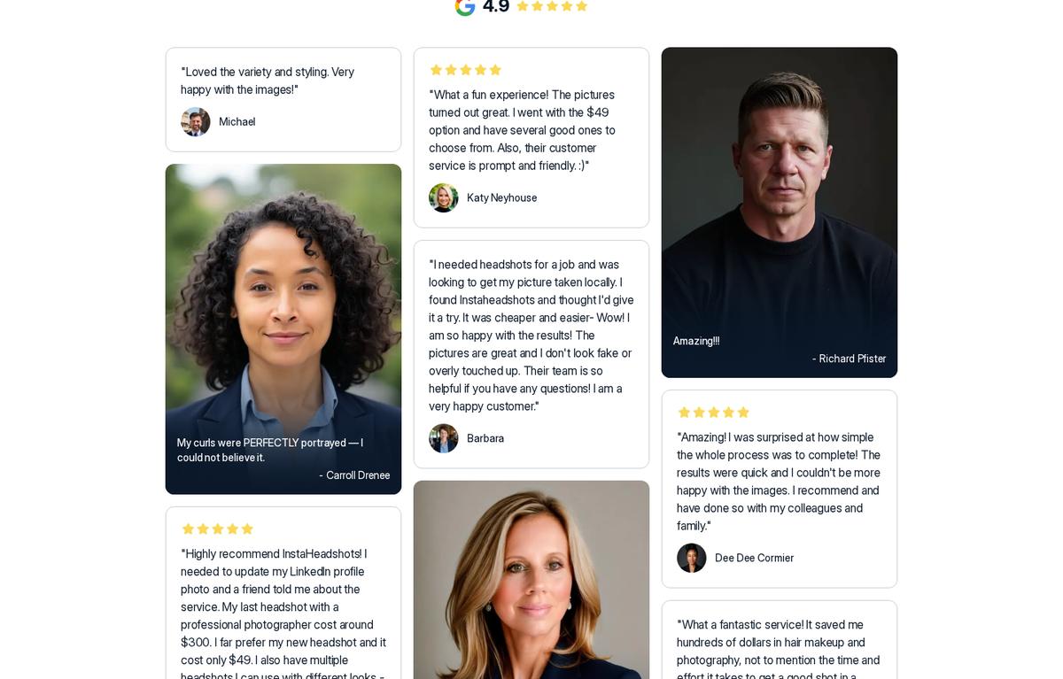 How Magic Studio works: upload photos, AI learns, headshots ready in 15 minutes