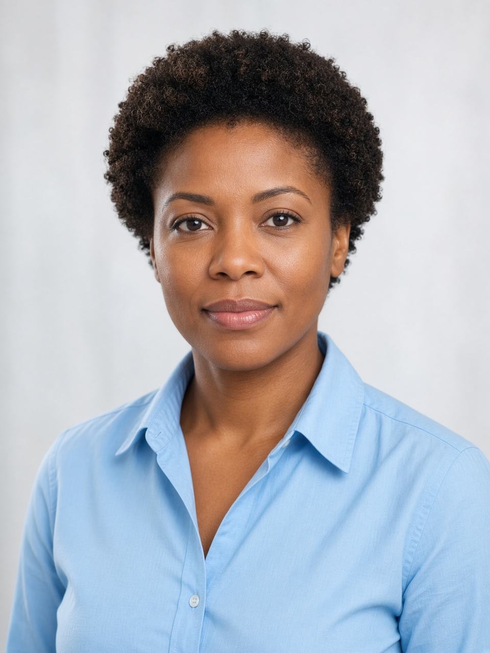 Healthcare professional studio portrait